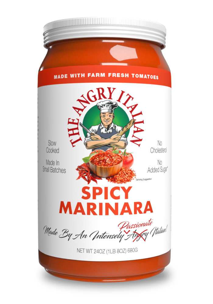 The Angry Italian Spicy Marinara Sauce