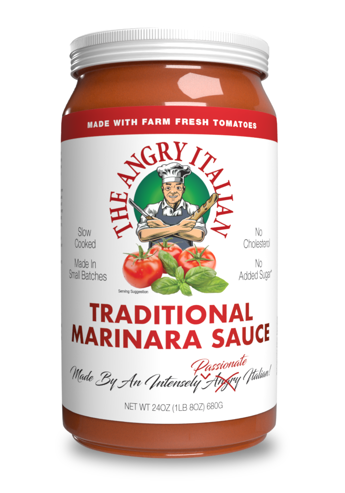 The Angry Italian Traditional Marinara Sauce