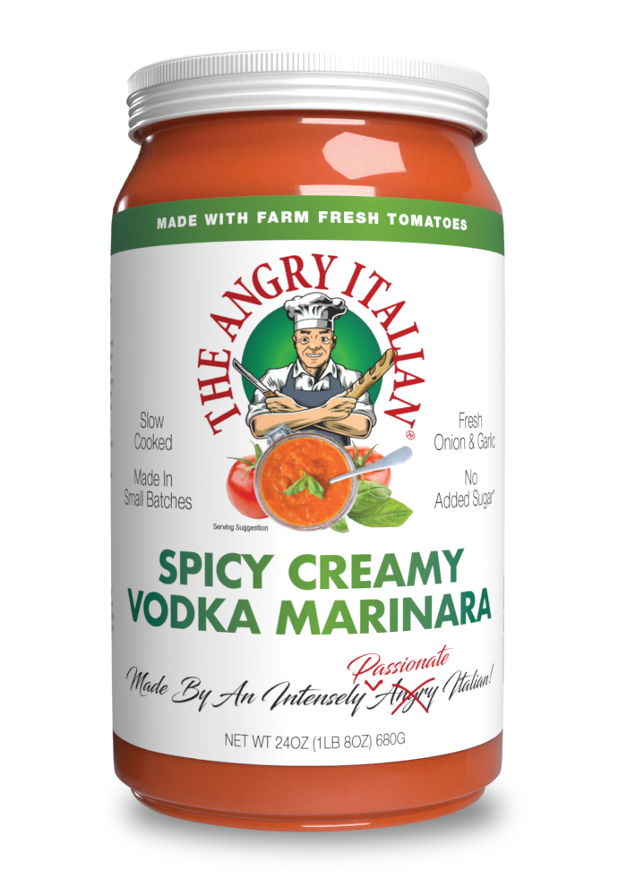 The Angry Italian® Spicy Creamy Vodka Marinara Sauce